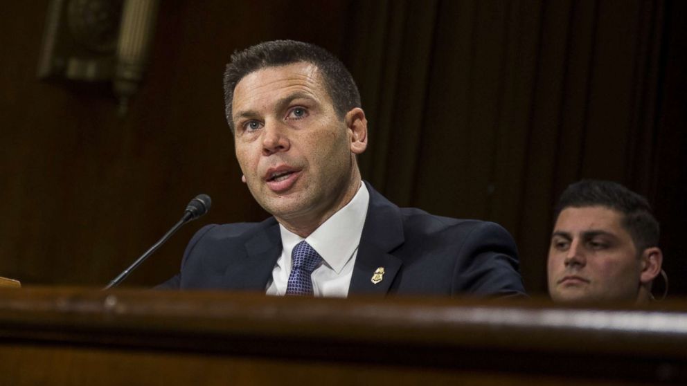 Commissioner of Customs and Border Protection Kevin McAleenan testifies during a Senate Judiciary Committee hearing, Dec. 11, 2018 in Washington, D.C.