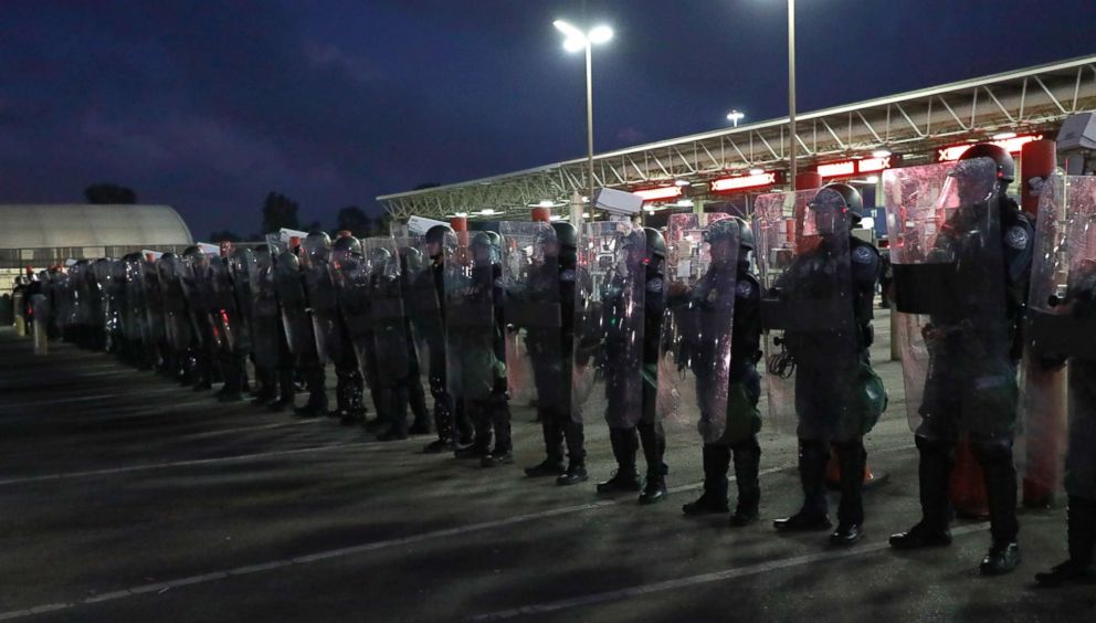 PHOTO: U.S. Customs and Border Protection conducted a readiness exercise at the Otay Mesa Port of Entry to prepare for any unlawful attempted breach.