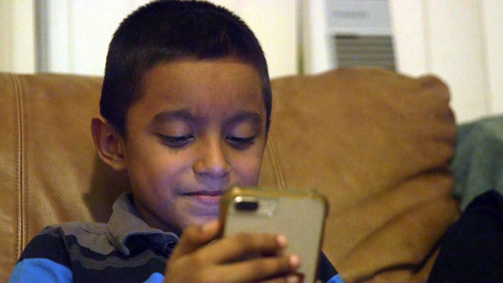 PHOTO: Ariel, age 6, separated from his father at the Southern border last spring, is living in Washington, D.C., with sponsors and Facetimes with his parents. March 3, 2019.