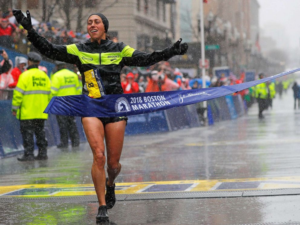 Boston Marathon winner on slowing down for teammate 'There was a ton