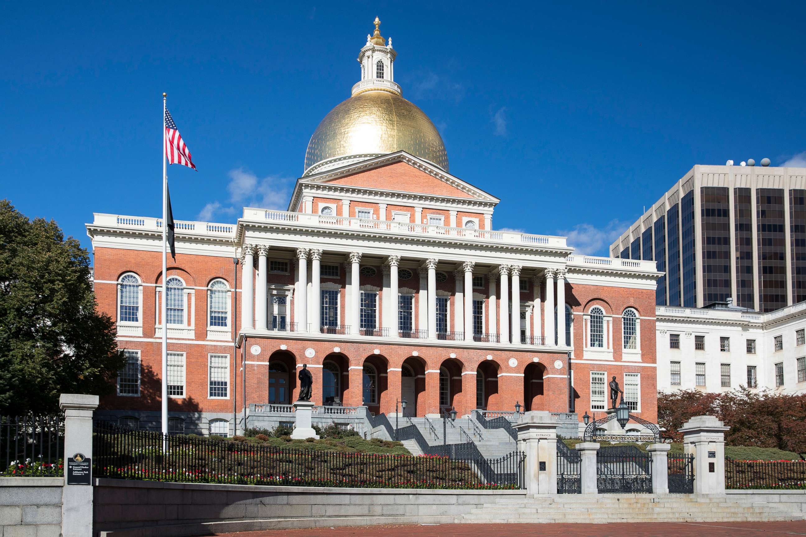 PHOTO: In this undated file photo, the Massachusetts State House in Boston is shown.
