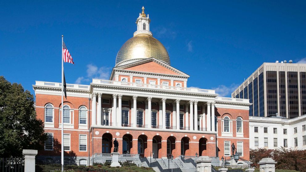 PHOTO: In this undated file photo, the Massachusetts State House in Boston is shown.
