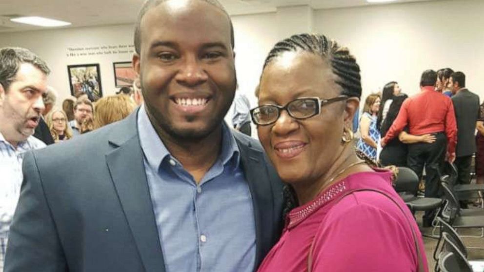 PHOTO: Allison Jean seen here with her son, Botham Jean.