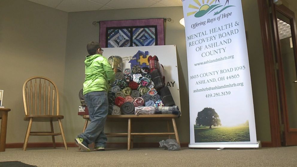 PHOTO: Mikah Frye, 11, learned his grandmother wanted to buy him an Xbox for Christmas, he told her to spend the $300 that would have paid for the game console on blankets for the homeless instead.