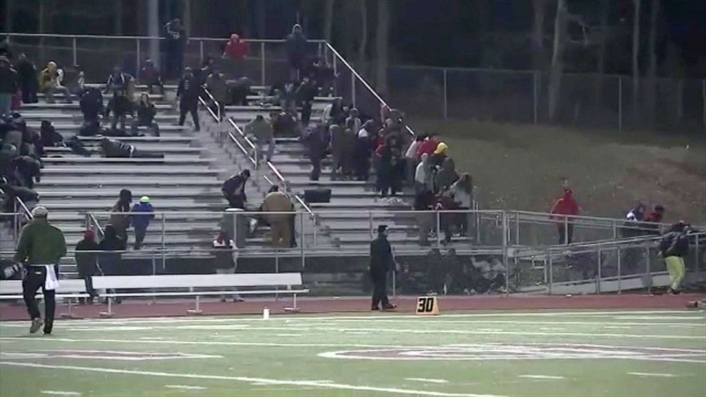 PHOTO: A 10-year-old boy was shot while attending a high school football game in New Jersey.