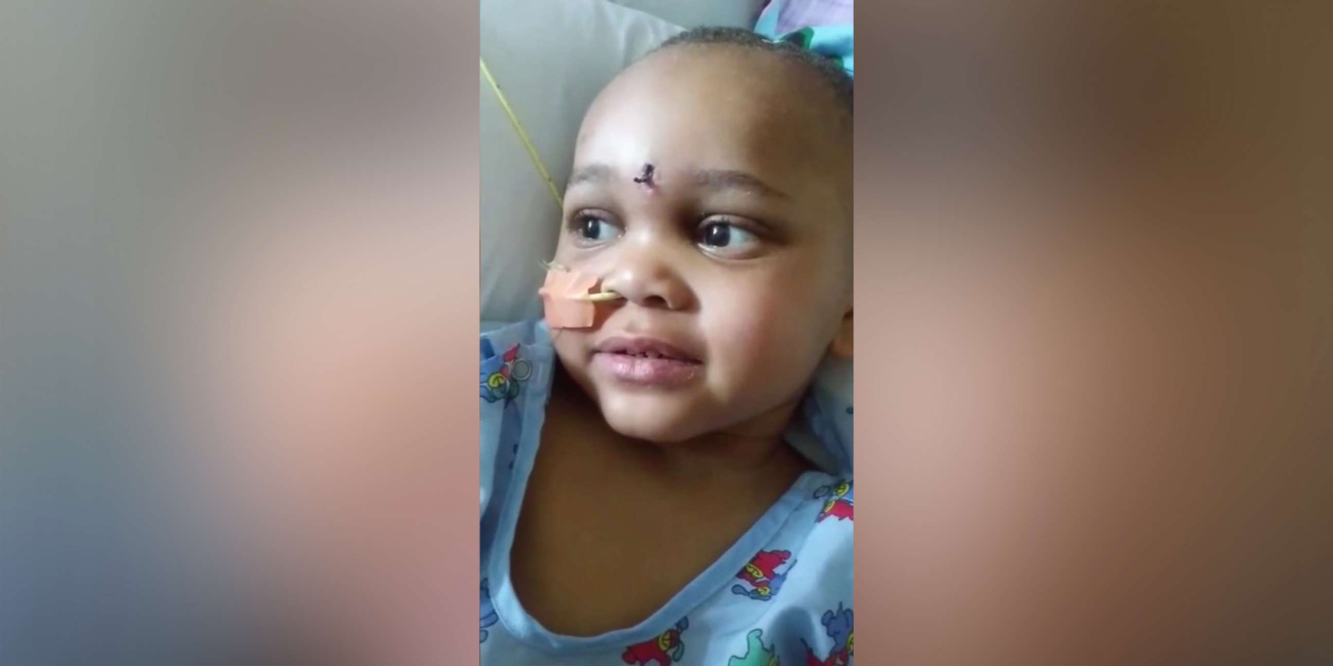 PHOTO: Na'Vaun Price Jackson, a 4-year-old Oakland boy who accidentally shot himself in the head, appeared in new videos posted by his grandfather on Facebook.