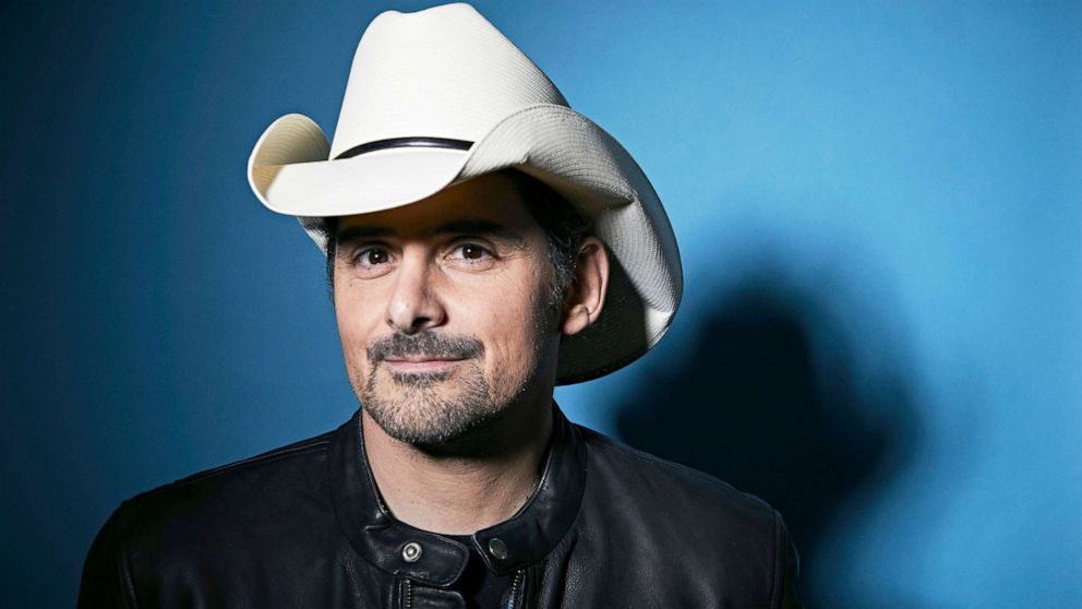 PHOTO: Brad Paisley poses for a portrait in New York to promote his new variety special, "Brad Paisley Thinks He's Special", Nov. 18, 2019.