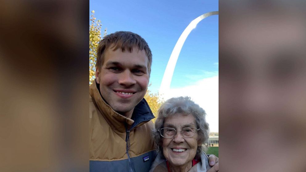 PHOTO: Brad Ryan and his grandmother Joy have spent the last four years traveling more than 40,000 miles and visiting 49 national parks in 41 states including the Gateway Arch, Hot Springs, Big Bend and Death Valley.
