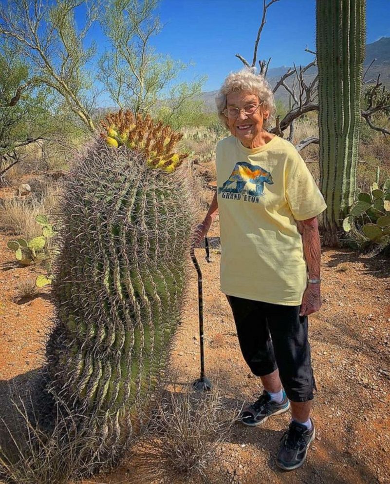 PHOTO: Brad Ryan and his grandmother Joy have spent the last four years traveling more than 40,000 miles and visiting 49 national parks in 41 states including the Gateway Arch, Hot Springs, Big Bend and Death Valley.