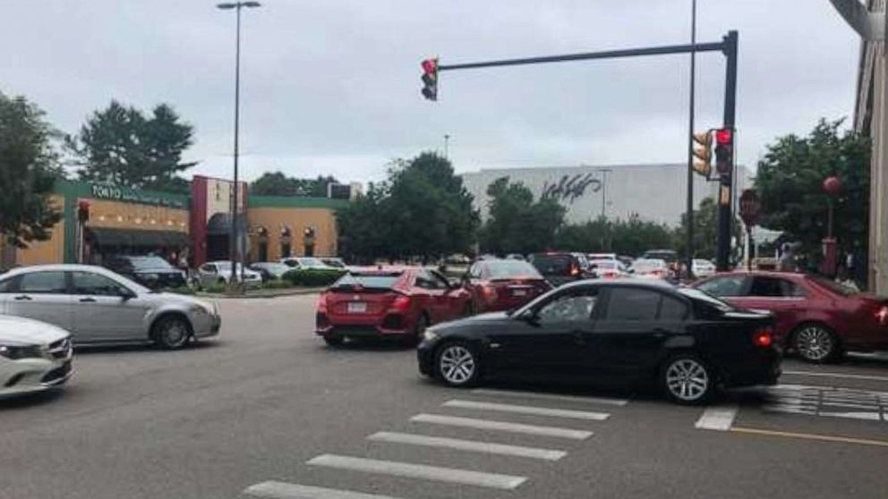 PHOTO: ATF Boston said it was responding to an "active shooter" at South Shore Plaza mall in Braintree, Mass., on July 3, 2020.