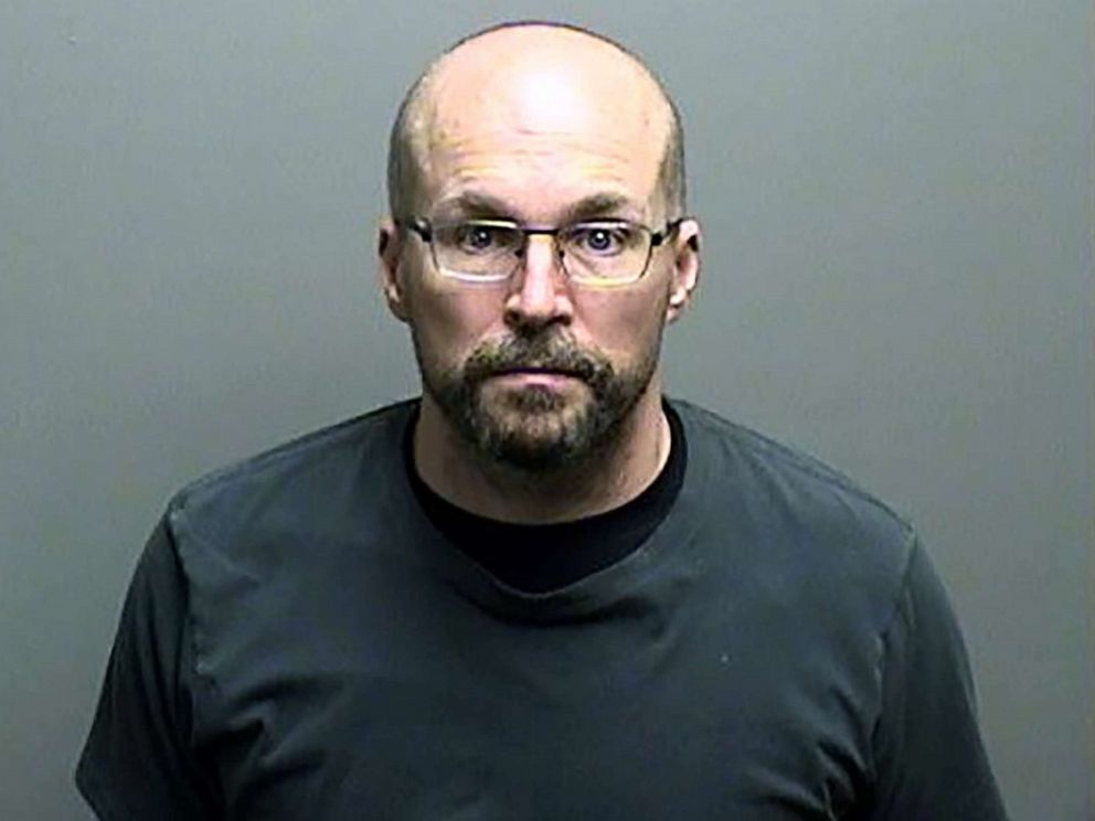 PHOTO: Pharmacist Stephen Brandenburg in a police booking photo. 