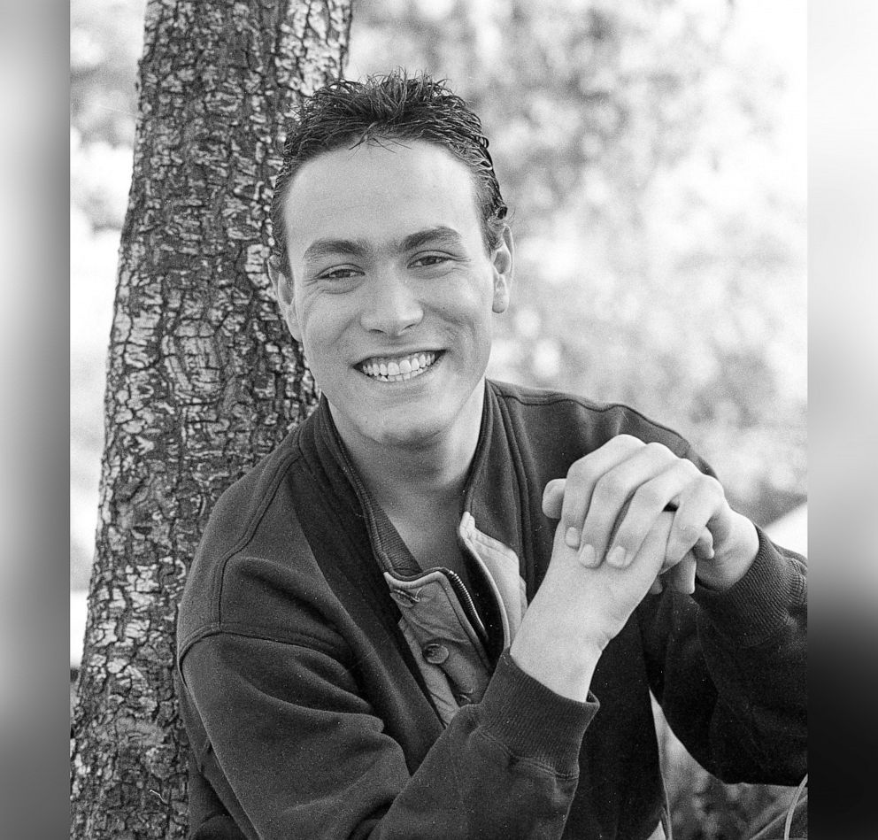 PHOTO: Actor Brandon Lee poses for a photo on Jan. 22, 1986. He died while filming, "The Crow," in 1993.