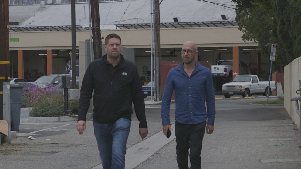 PHOTO: Private investigator Jayden Brant (left) teamed up with “Rolling Stones” reporter Neil Strauss to investigate what happened to Adea Shabani.