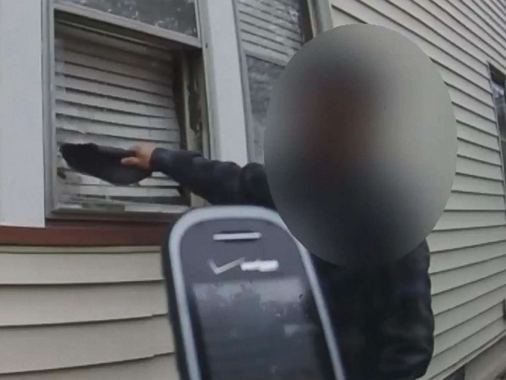 PHOTO: Bodycam footage appears to show a Rochester Police officer instructing a man to break into his ex-girlfriends home.