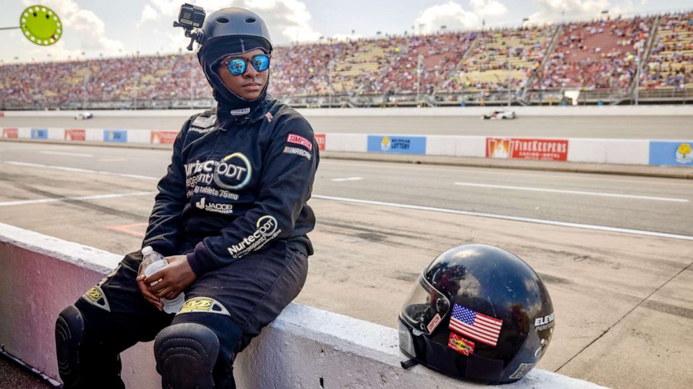 Brehanna Daniels makes history at NASCAR as 1st Black woman pit member