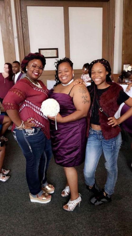 PHOTO: Breonna Taylor (left) is seen with her mother Tamika Palmer (middle) and sister(right). Taylor, 26, was shot and killed by Louisville, Kentucky, police officers after allegedly executing a search warrant of the wrong house.