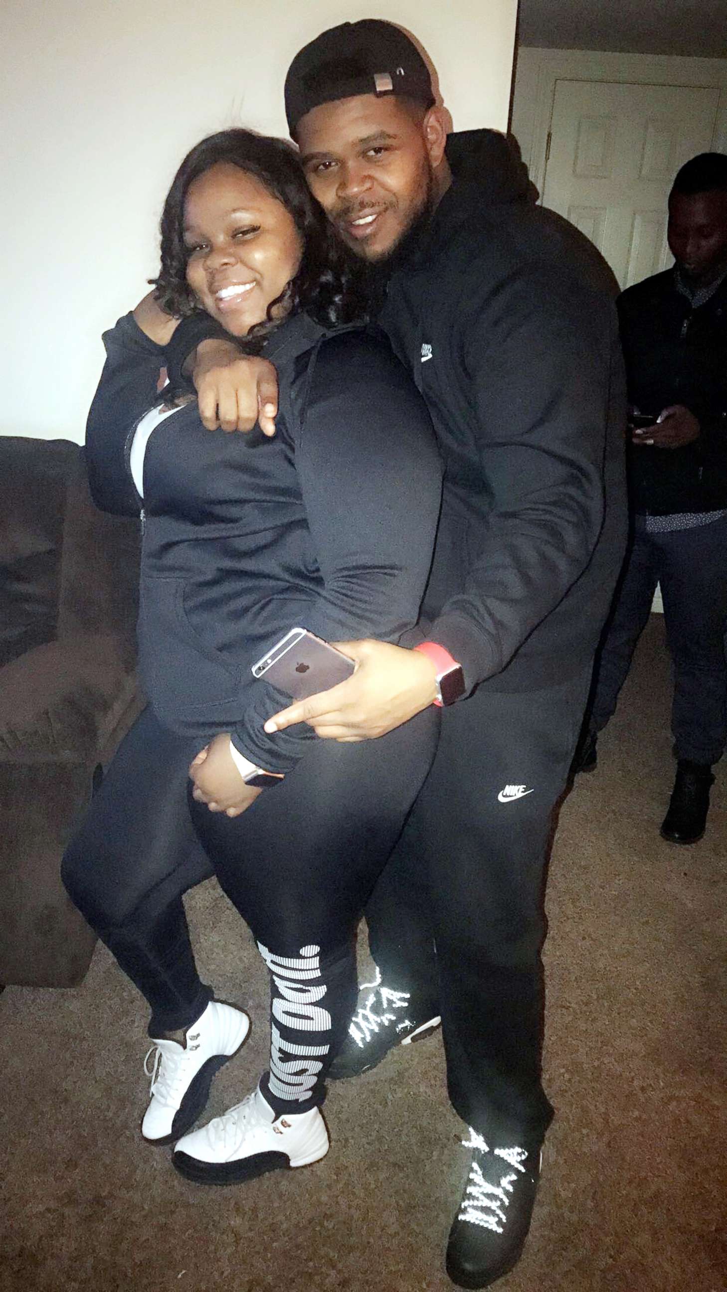 PHOTO: Breonna Taylor and Kenneth Walker embrace in an undated family photo.
