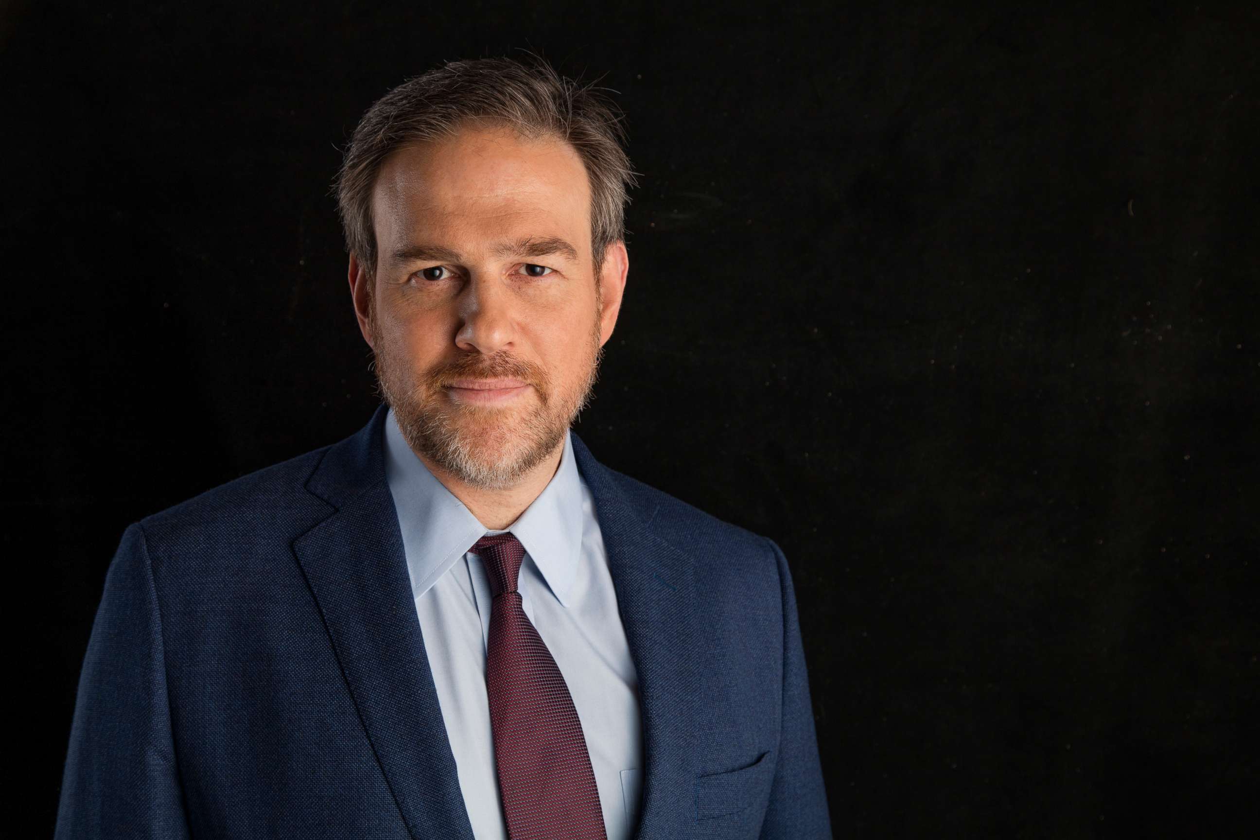 PHOTO: New York Times columnist Bret Stephens poses for a photo in New York, May 9, 2017.