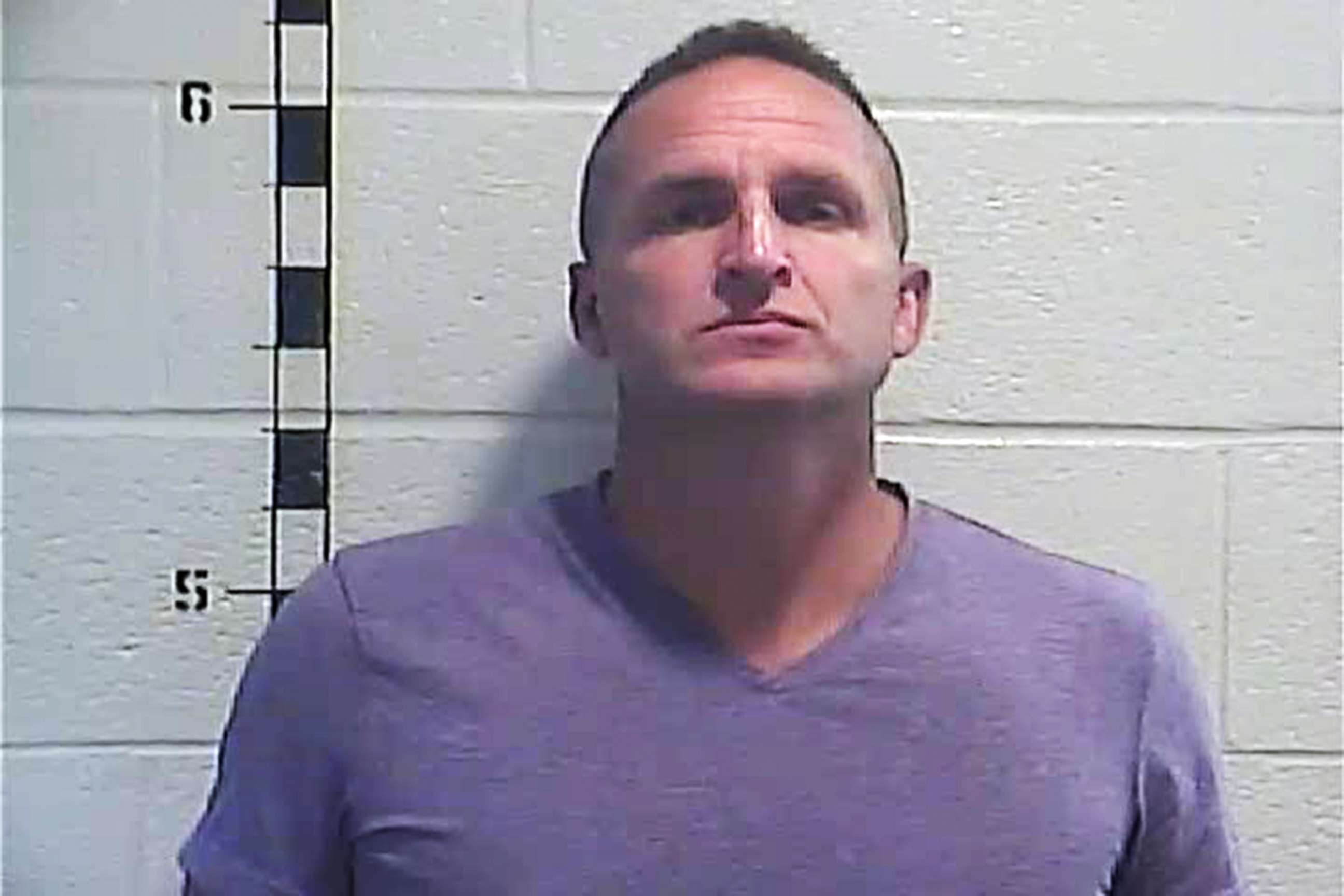 PHOTO: Former Louisville Metro Police Officer Brett Hankison is pictured in a booking photo released by the Shelby County Detention Center in Kentucky on Sept. 23, 2020.