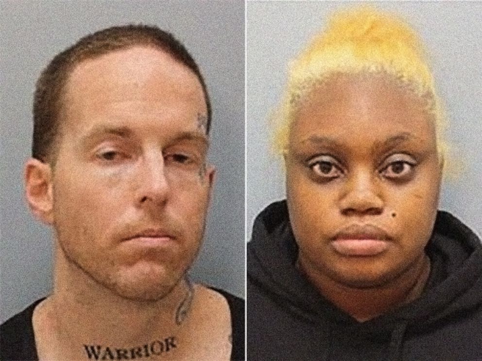 PHOTO: Brian Coulter and Gloria Williams in a police photo. 