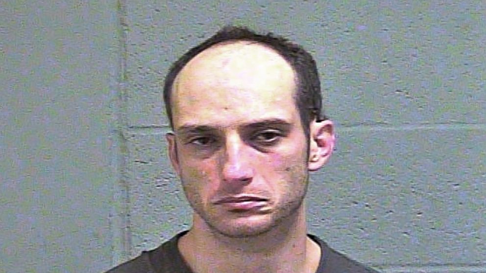 Brian Jordan, 33, is pictured in an undated booking photo released by the Oklahoma County Sheriff's office.