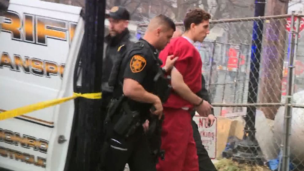 PHOTO: Idaho college murders suspect Bryan Kohberger arrived at the Monroe County Courthouse ahead of his extradition hearing on Jan. 3, 2023, in Stroudsburg, Penn.