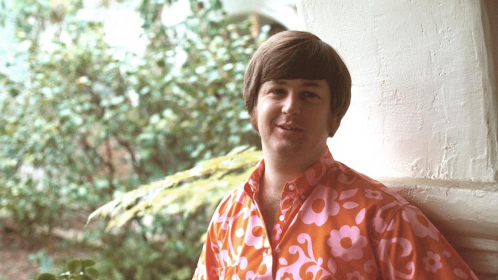 PHOTO: Band leader Brian Wilson of the rock and roll band "The Beach Boys" poses for a portrait in 1968, in Los Angeles.