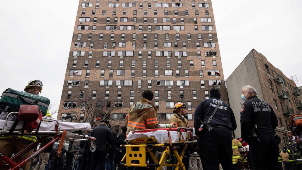 VIDEO: 17 people, including 8 children dead in NY apartment fire