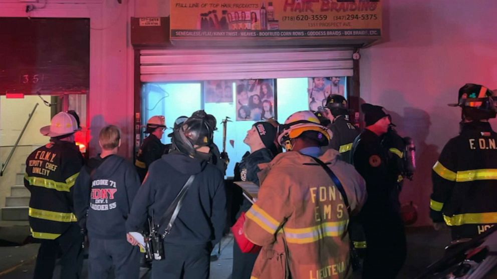 Floor of Bronx hair salon collapses, injuring 3, including child