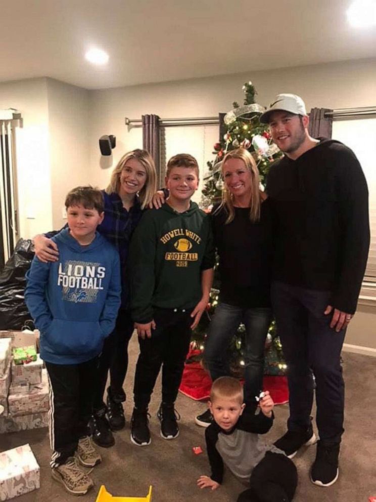 Boys who lost their father get surprise Christmas visit from