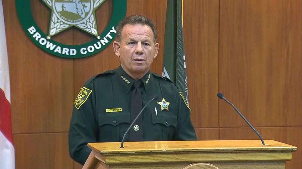 PHOTO: Broward County Sheriff Scott Israel announced that sheriff's deputies will now be carrying AR-15 rifles while on school grounds.