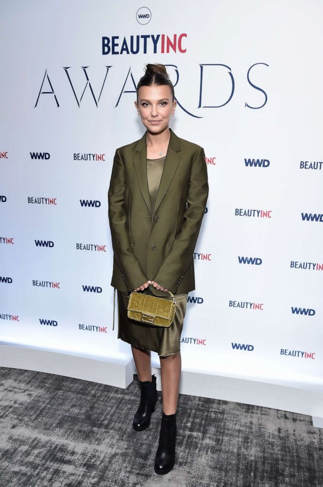 PHOTO: Millie Bobby Brown attends the 2019 WWD Beauty Inc Awards at The Rainbow Room on December 11, 2019 in New York City.