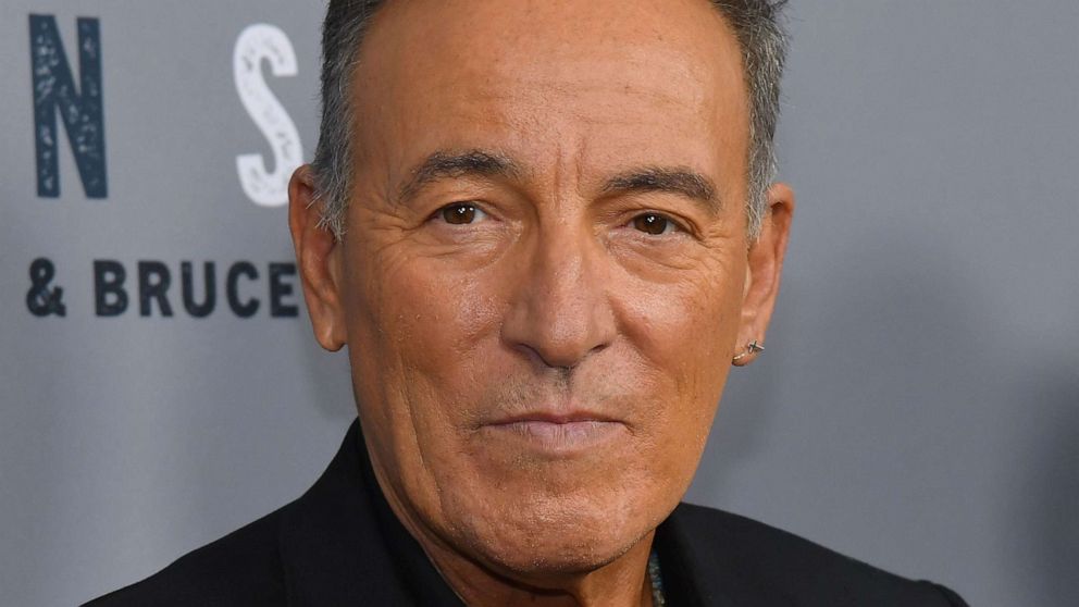 PHOTO: American singer-songwriter Bruce Springsteen attends a special screening of his concert film "Western Stars" at the Metrograph in New York City on Oct. 16, 2019.