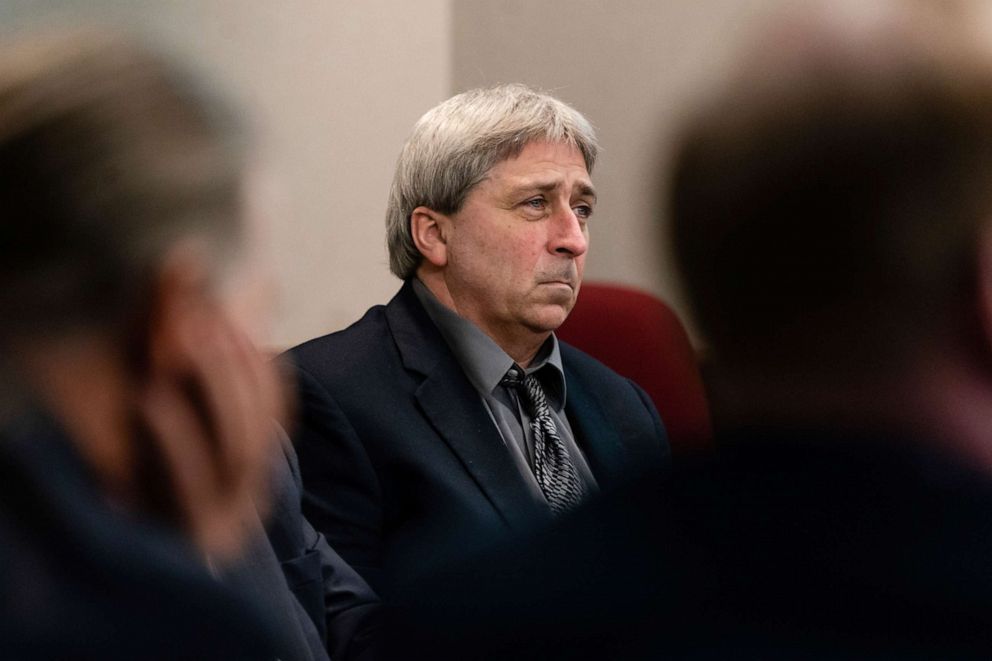 PHOTO: Defendant William "Roddie" Bryan attends a motions in the trial of the three men charged with killing Ahmaud Arbery, Oct. 26, 2021, in Brunswick, Ga. Bryan, Gregory McMichael and Travis McMichael are charged with the slaying of Ahmaud Arbery.