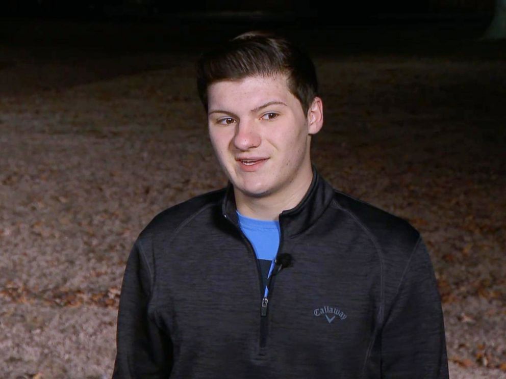 PHOTO: Bryson Conkwright talks to Good Morning America, Jan. 24, 2018 about the shooting at his high school in Kentucky on Jan 23.