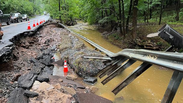 Search called off for baby washed away in Pennsylvania flash flood