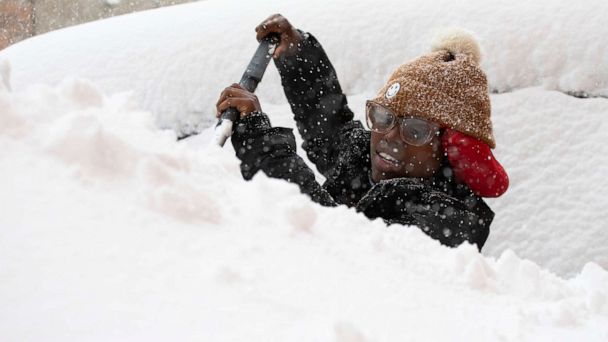 Western New York hit with historic snowstorm - ABC News