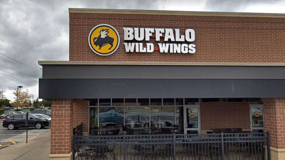 PHOTO: A Buffalo Wild Wings restaurant in Naperville, Ill., is pictured in a Google Maps Street View image dated October 2018.