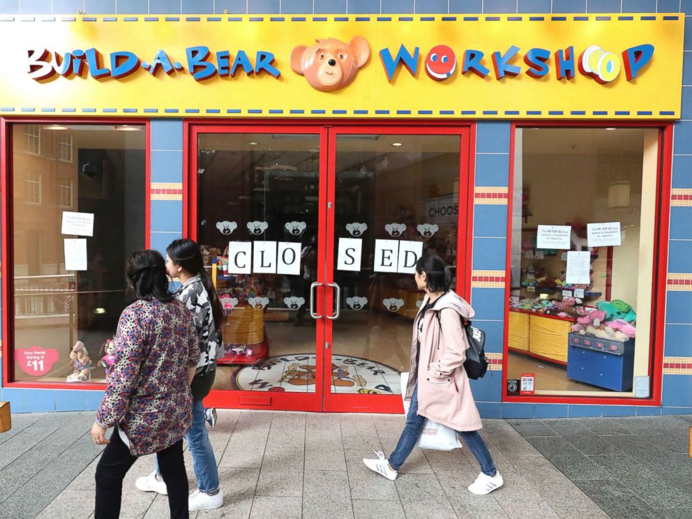 Build-A-Bear closes lines nationwide 