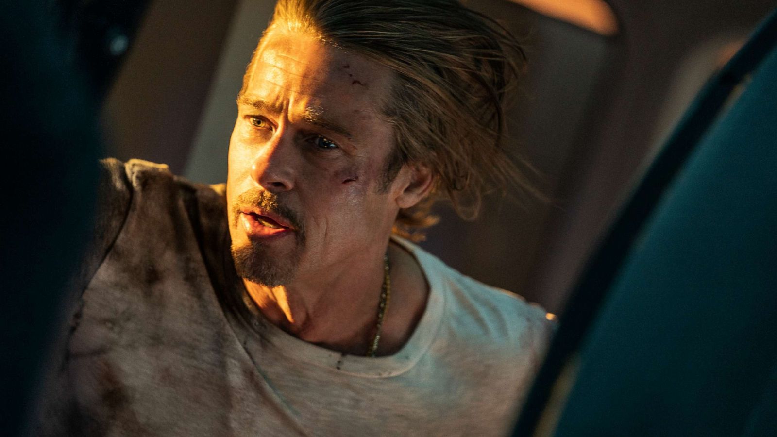 PHOTO: Brad Pitt in a scene from the movie "Bullet Train."