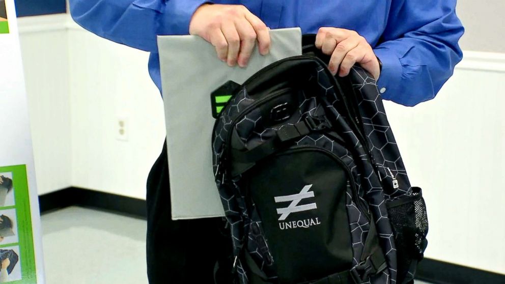 PHOTO: Unequal Technology has gifted departing 8th graders Saint Cornelius School in Chadds Ford, Pa., with bulletproof backpack liners ahead of high school.