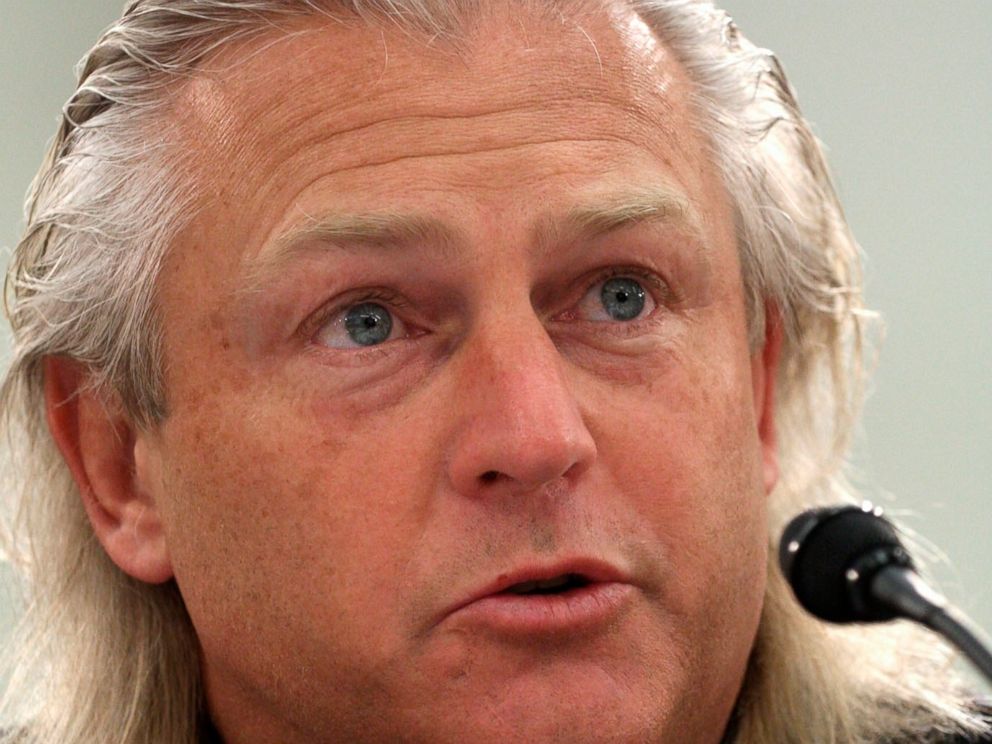 In this 2008 file photo, Bumble Bee Foods President and CEO Christopher Lischewski testifies on Capitol Hill in Washington. U.S. prosecutors have filed a criminal charge in San Francisco against Lischewski as part of an investigation into price fixing.