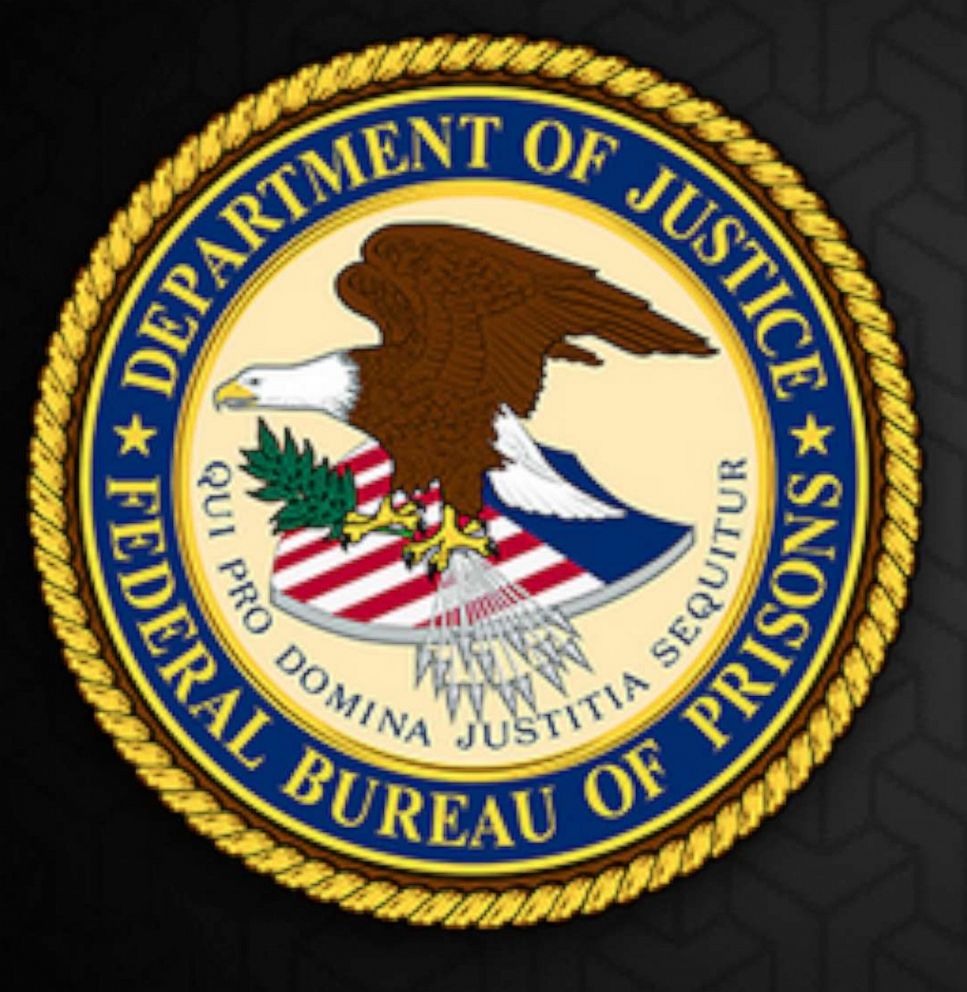 PHOTO: The seal of the Federal Bureau of Prisons is shown.