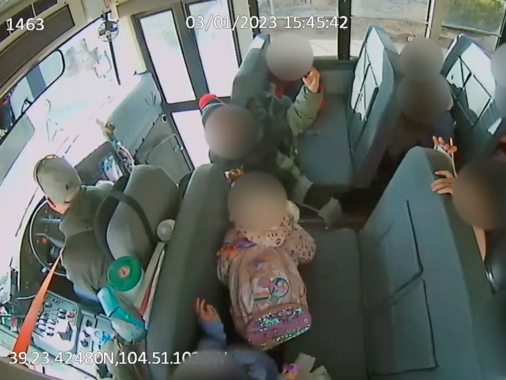 Colorado school bus driver faces child abuse charges braking hard in video - ABC News