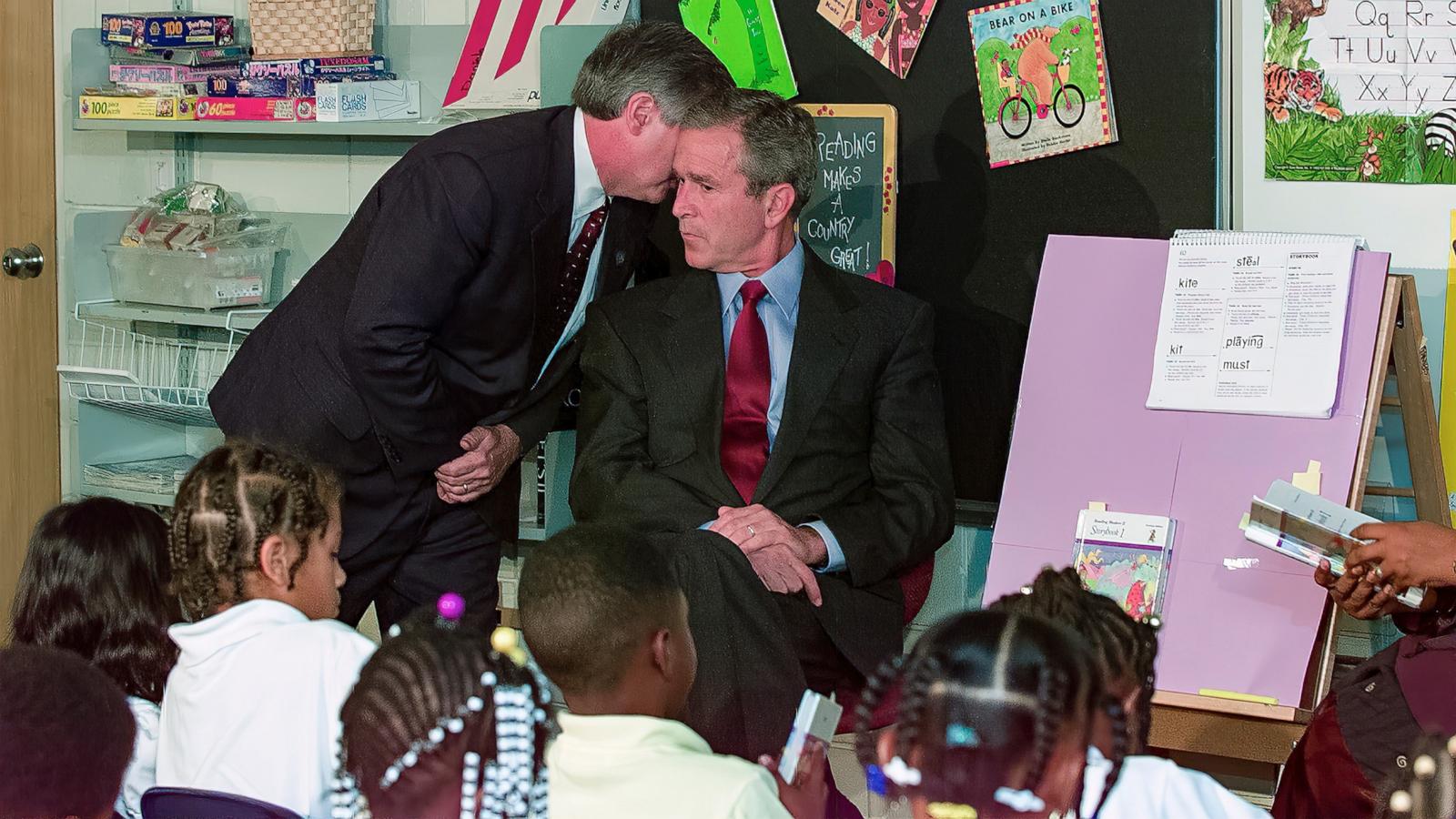 Students with President Bush on 9/11 look back on day: 'You could see it on his face'