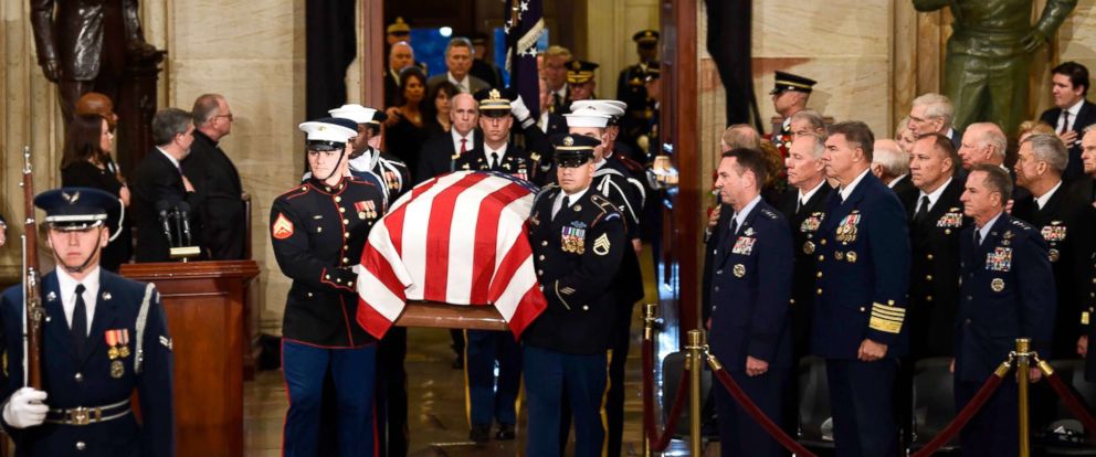 George Hw Bush In Washington For Final Honors Before - 