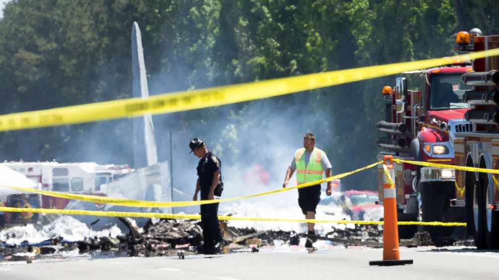 Military plane that crashed on Georgia highway had just undergone maintenance