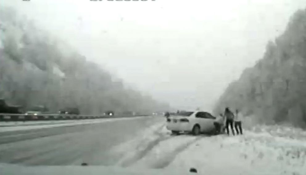 PHOTO: Utah Highway Patrol Sgt. Cade Brenchley said the driver who hit him while he was responding to a call on the side of the road "is not to be vilified."