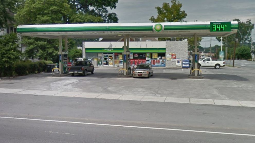 PHOTO: A BP gas station located at 312 N Wall St. in Calhoun Georgia. 