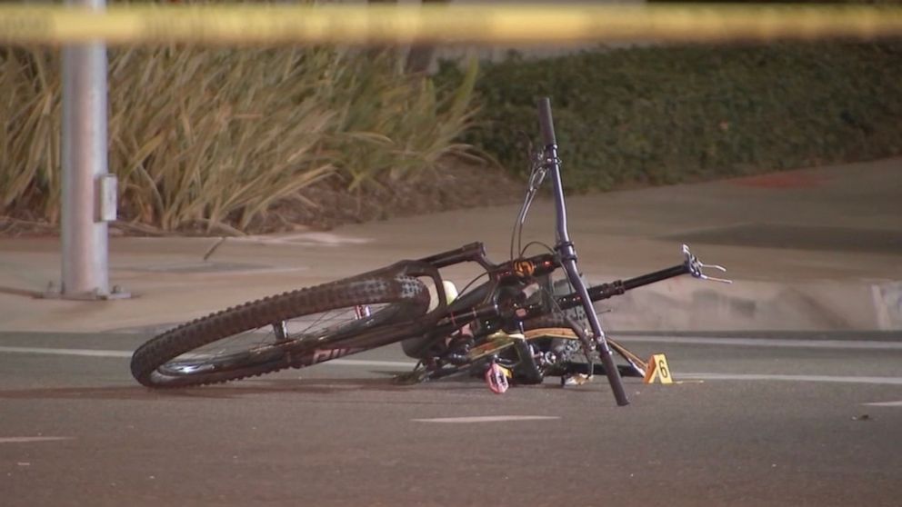 PHOTO: A cyclist died Thursday, Feb. 2, 2023, after being hit by a car in Dana Point, Calif., and then stabbed to death by the driver, authorities said.